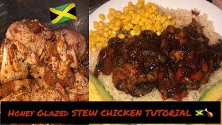 HONEY GLAZED JAMAICAN-STYLE CHICKEN TUTORIAL | CORBIN COOKS