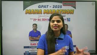 CLASS- 23, 24 & 25 | Classes on GDC Classes App | MAHA MARATHON GPAT-2025