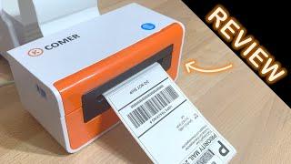 Demo and Review: Comer Label Printer - Is it fast?