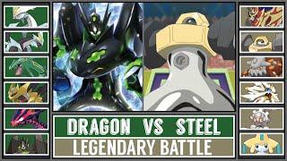 Legendary Pokémon Battle | DRAGON vs STEEL