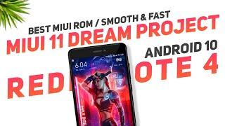 Best MIUI Rom | MIUI 11 Dream Project | Redmi Note 4 | Android 10 | Smooth & Fast App Opening