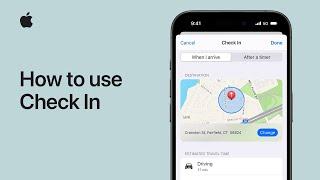 How to use Check In on your iPhone | Apple Support