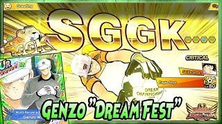 GENZO DreamFest "World Renowed SGGK" Skills & PVP test - Captain Tsubasa Dream Team