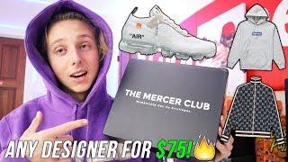 HOW TO GET ANY DESIGNER/HYPEBEAST CLOTHING FOR $75! (Crazy Unboxing)