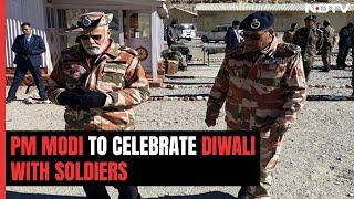 PM Modi At Himachal's Lepcha To Celebrate Diwali With Security Forces