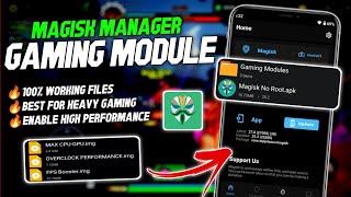Max 90 - 120 FPS | Install Gaming Magisk Module in Any Phone | Stable Fps & Performance | No Root