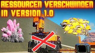 Ressourcen verschwinden in Version 1.0 Satisfactory Deutsch German Gameplay