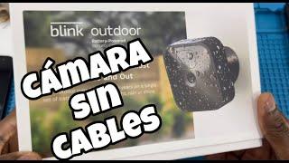 Cámara de vigilancia inalámbrica Blink outdoor.