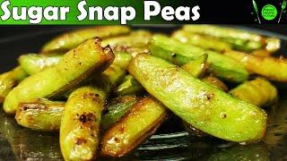 Sugar Snap Peas Stir-fry | How to cook Sugar Snap Peas | Healthy recipe | Easy to make Peas recipe
