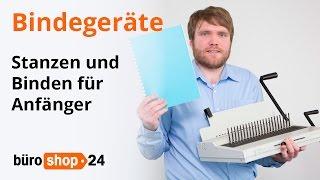 Bindegeräte: Stanzen und Binden für Anfänger