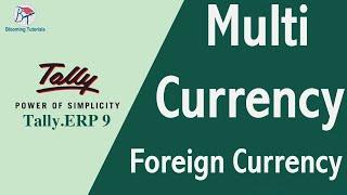 Multi currency in Tally Tamil |Foreign exchange |Base currency | Conversion of any currency