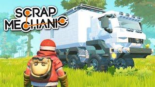 ТЕХНИКА для ВЫЖИВАНИЯ | ПОДАРКИ в SCRAP MECHANIC