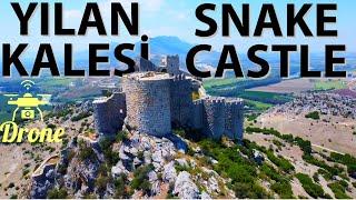 Snake Castle from 13th Century by Drone: Ceyhan, Adana region of Turkey #yılankalesi