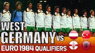 West Germany Euro 1984 Qualification All Matches Highlights | Road to France