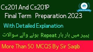 cs201 final term preparation 2023|cs201p final term preparation 2023 | cs201 final term preparation