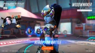 COLOURHEX - 50 ELIMS - WIDOW AND CASSIDY GAMEPLAY - OVERWATCH 2 SEASON 12