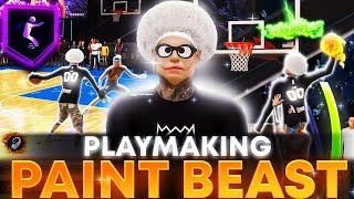 PLAYMAKING PAINT BEAST IS A CHEAT CODE! BEST CATFISH BUILD ON NBA 2K24!