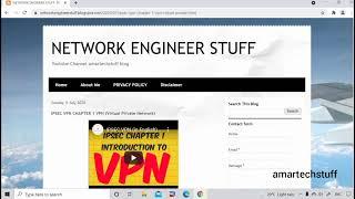 My Blog | Network Engineer Stuff | amartechstuff