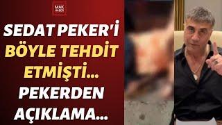 Cenk Çelik Sedat Peker'i Böyle Tehdit Etmişti! Başından Vuruldu! Peker Açıklama Yaptı!