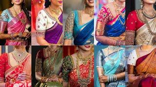 latest top10silk saree blouse designs||bridal blouse design ||