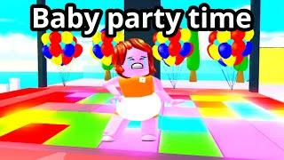 Roblox daycare party…