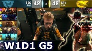 Samsung vs Splyce - Week 1 Day 1 | Group D LoL S6 World Championship 2016 W1D1 | SSG vs SPY Worlds