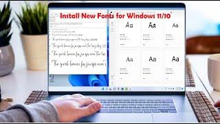 How to Download & Install New Fonts in Windows 11/10 (Free)