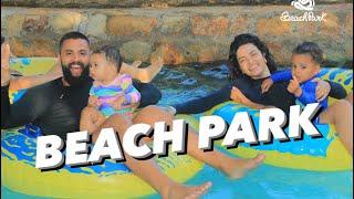 Fomos no BEACH PARK com 2 bebês