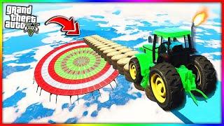 GTA 5 SUPER TRACTOR PARKOUR RACE