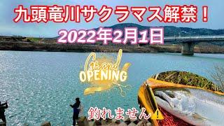 九頭竜川サクラマス解禁2022年2月1日First Challenge ️