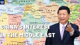 China’s interest in the Middle East.