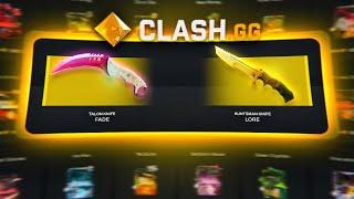 TRYING OUT THE NEW CASES AND WE PULLED THIS...?!? (Clash.gg)