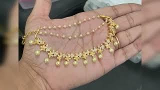 latest models in cz ear chains||Kavya Multi Creations #czearchains