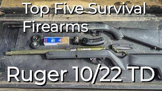 Top Five Survival Firearms with Dave Canterbury Ruger 10/22 Takedown