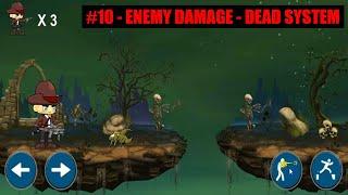 Killing Enemy With Bullet Or Top Jump #10 | Complete 2D Platformer in Unity