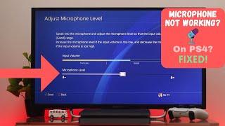 Microphone Not Working on PS4! [Solved in 3 Easy Ways]