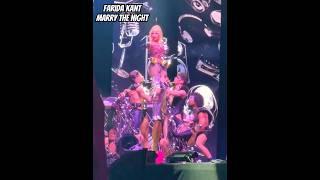 #FaridaKant performing Marry the Night by #LadyGaga at #RockMePride 11/06/2023 #romapride #dragrace