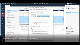 Check Point Firewall : Active Directory Integration with Check Point Dashboard Part 1