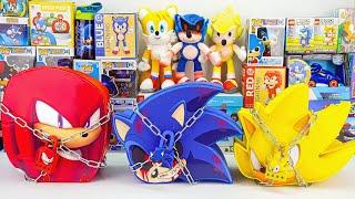 Sonic The Hedgehog Toys Unboxing ASMR| Knuckles, Sonic Exe, Super Sonic Mystery Lock Box, Lego Sonic