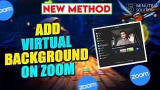 How To Add Virtual Background On Zoom 2024