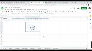 Google Drive image show on google sheet || without script