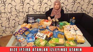 Bize Iftira Atanlar  İzleyinde Utanın  Karton Karton Doldurduk