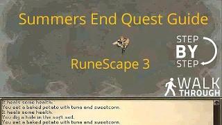 RS3 Summer's End Quest Guide