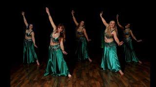 Chaines dance company - Belly dance choreography to Raks Bedeya (Ali Mohammed)