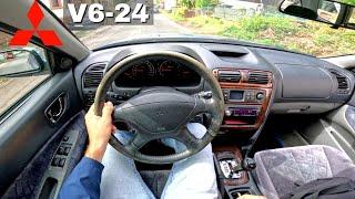 2000 Mitsubishi Galant V6-24 [2.5 - 163 HP] POV Test Drive 4K | 0-100 Acceleration