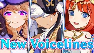 Voice lines that Cyno Approves of | ft. Nilou, Lisa, Tighnari | Genshin Impact voice lines lore