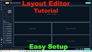 Streamlabs OBS Layout Editor - NEW FEATURE (Easy Setup)