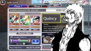 The HARDEST Guild Quest in Bleach Brave Souls is HERE!! Melee Quincy Week