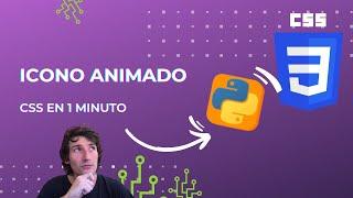 Icono animado en CSS en 1 minuto [Fácil]