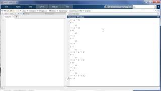 Matlab variables